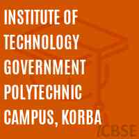 Institute of Technology Government Polytechnic Campus, Korba Logo