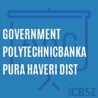 Government Polytechnicbankapura Haveri Dist College Logo