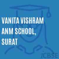 Vanita Vishram ANM School, Surat Logo