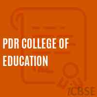 PDR College of Education Logo