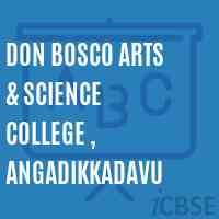 Don Bosco Arts & Science College , Angadikkadavu Logo