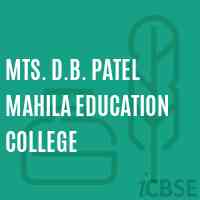Mts. D.B. Patel Mahila Education College Logo