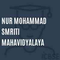 Nur Mohammad Smriti Mahavidyalaya College Logo