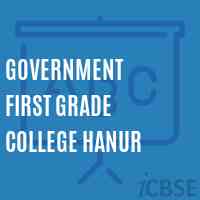Government First Grade College Hanur Logo
