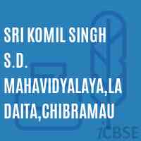 Sri Komil Singh S.D. Mahavidyalaya,Ladaita,Chibramau College Logo