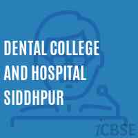 Dental College and Hospital Siddhpur Logo