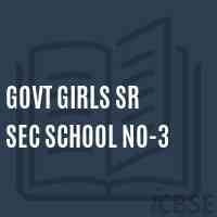 Govt Girls Sr Sec School No-3 Logo