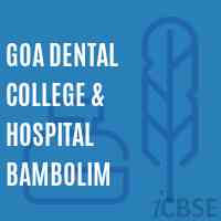 Goa Dental College & Hospital Bambolim Logo
