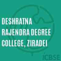 Deshratna Rajendra Degree College, Ziradei Logo