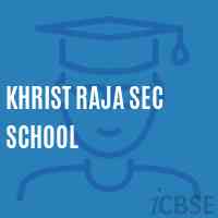 Khrist Raja Sec School Logo