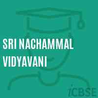 Sri Nachammal Vidyavani School Logo