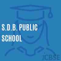 S.D.B. Public School Logo