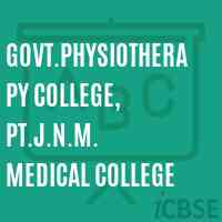 Govt.Physiotherapy College, Pt.J.N.M. Medical College Logo
