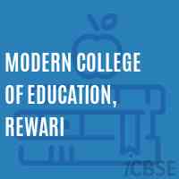 Modern College of Education, Rewari Logo
