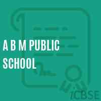 A B M Public School Logo