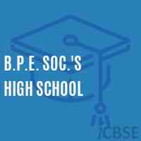 B.P.E. Soc.'S High School Logo