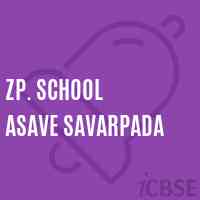 Zp. School Asave Savarpada Logo