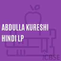 Abdulla Kureshi Hindi Lp Primary School Logo