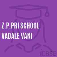 Z.P.Pri School Vadale Vani Logo