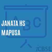 Janata Hs Mapusa Secondary School Logo