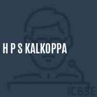 H P S Kalkoppa Middle School Logo
