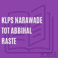Klps Narawade Tot Abbihal Raste Primary School Logo