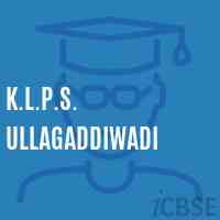 K.L.P.S. Ullagaddiwadi Primary School Logo