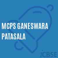 Mcps Ganeswara Patasala Primary School Logo