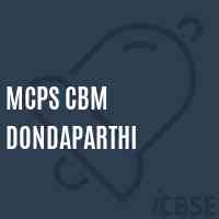 Mcps Cbm Dondaparthi Primary School Logo