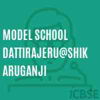 Model School Dattirajeru@shikaruganji Logo