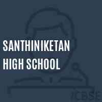 Santhiniketan High School Logo