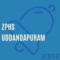 Zphs Uddandapuram Secondary School Logo