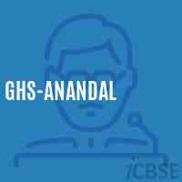 Ghs-Anandal Secondary School Logo