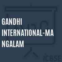 Gandhi International-Mangalam Secondary School Logo