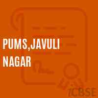 Pums,Javuli Nagar Middle School Logo