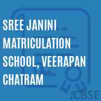 Sree Janini Matriculation School, Veerapan Chatram Logo