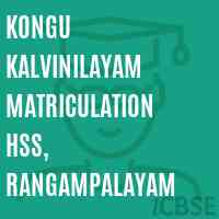 Kongu Kalvinilayam Matriculation Hss, Rangampalayam Senior Secondary School Logo