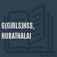 G(Girls)Hss, Hubathalai Secondary School Logo