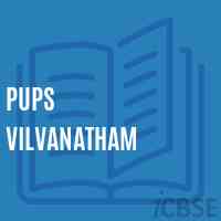 Pups Vilvanatham Primary School Logo
