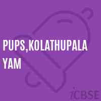 Pups,Kolathupalayam Primary School Logo