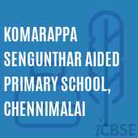 Komarappa Sengunthar Aided Primary School, Chennimalai Logo