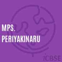 Mps. Periyakinaru Primary School Logo