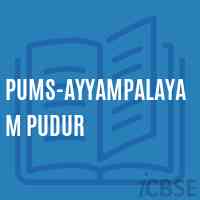 Pums-Ayyampalayam Pudur Middle School Logo