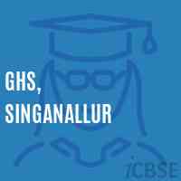 Ghs, Singanallur School Logo