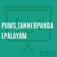 Pums,Tannerpandalpalayam Middle School Logo