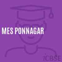 Mes Ponnagar Primary School Logo