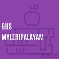 Ghs Myleripalayam School Logo