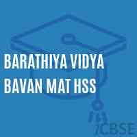 Barathiya Vidya Bavan Mat Hss Senior Secondary School Logo