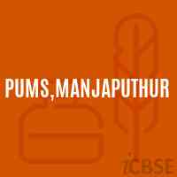 Pums,Manjaputhur Middle School Logo