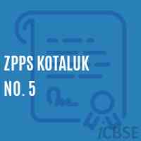 Zpps Kotaluk No. 5 Primary School Logo